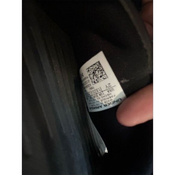 Under Armour Boys Slide Sandals Black Size 2 Casual Slip-On - Picture 5 of 6